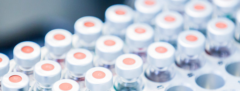 BCI-Labor Probengefäße im BCI-Labor